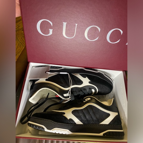 GUCCI RE-WEB Tennis SNEAKER - Picture 3 of 11